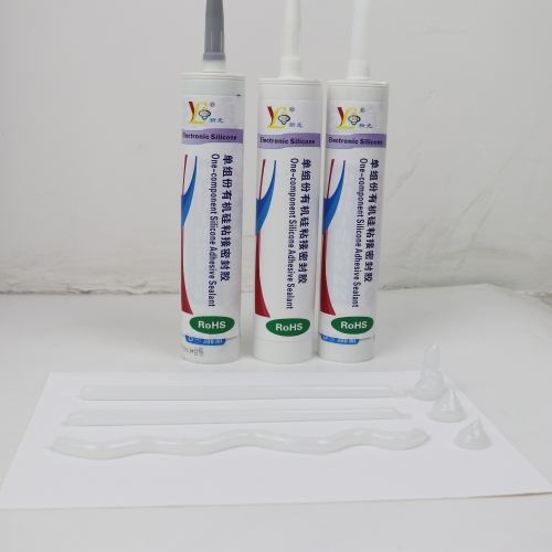 Transparent adhesive sealing silicone XG-8300 S