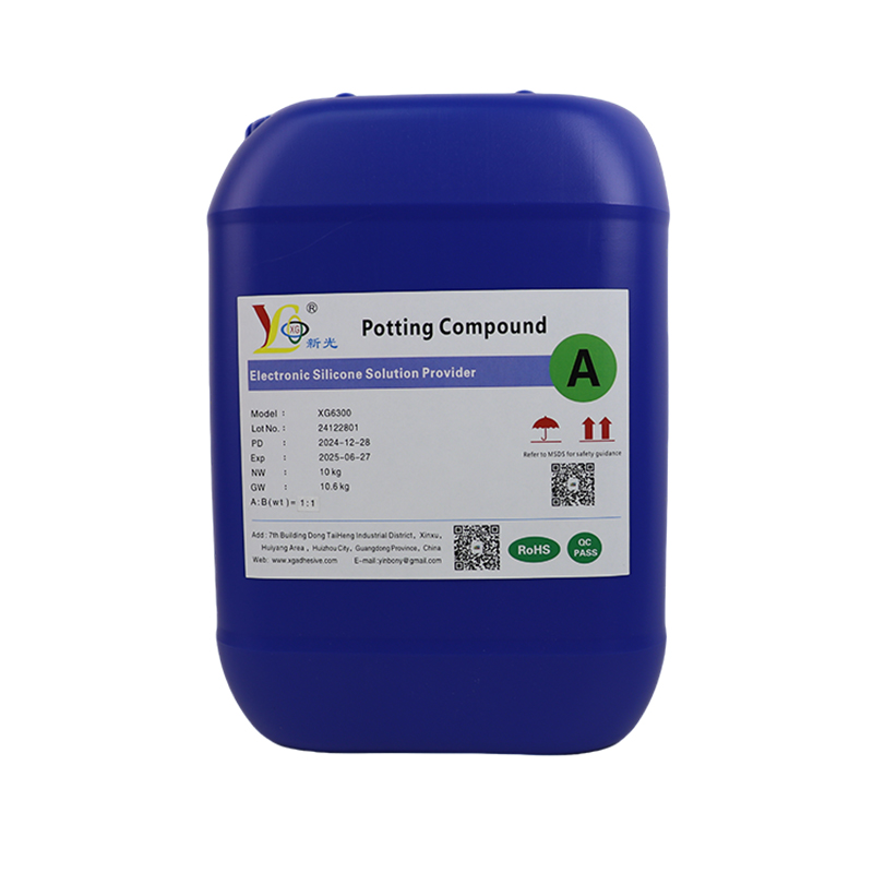 Two-component dielectric insulating silicone gel XG-6300 SG