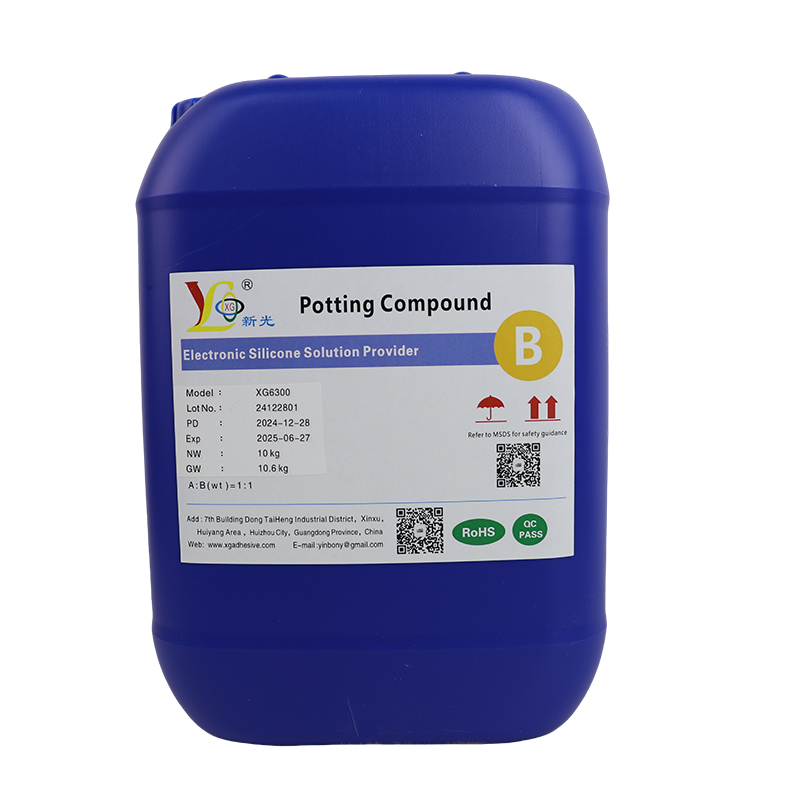 Two-component dielectric insulating silicone gel XG-6300 SG