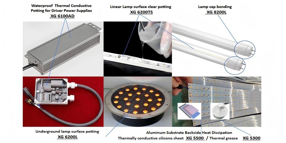Outdoor Lighting Adhesive Solution